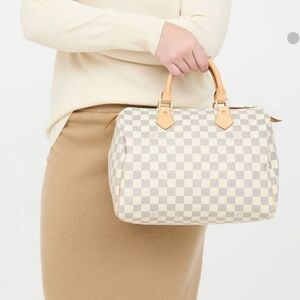 Louis Vuitton 2017 Damier Azur Speedy 30 Bag - NEW